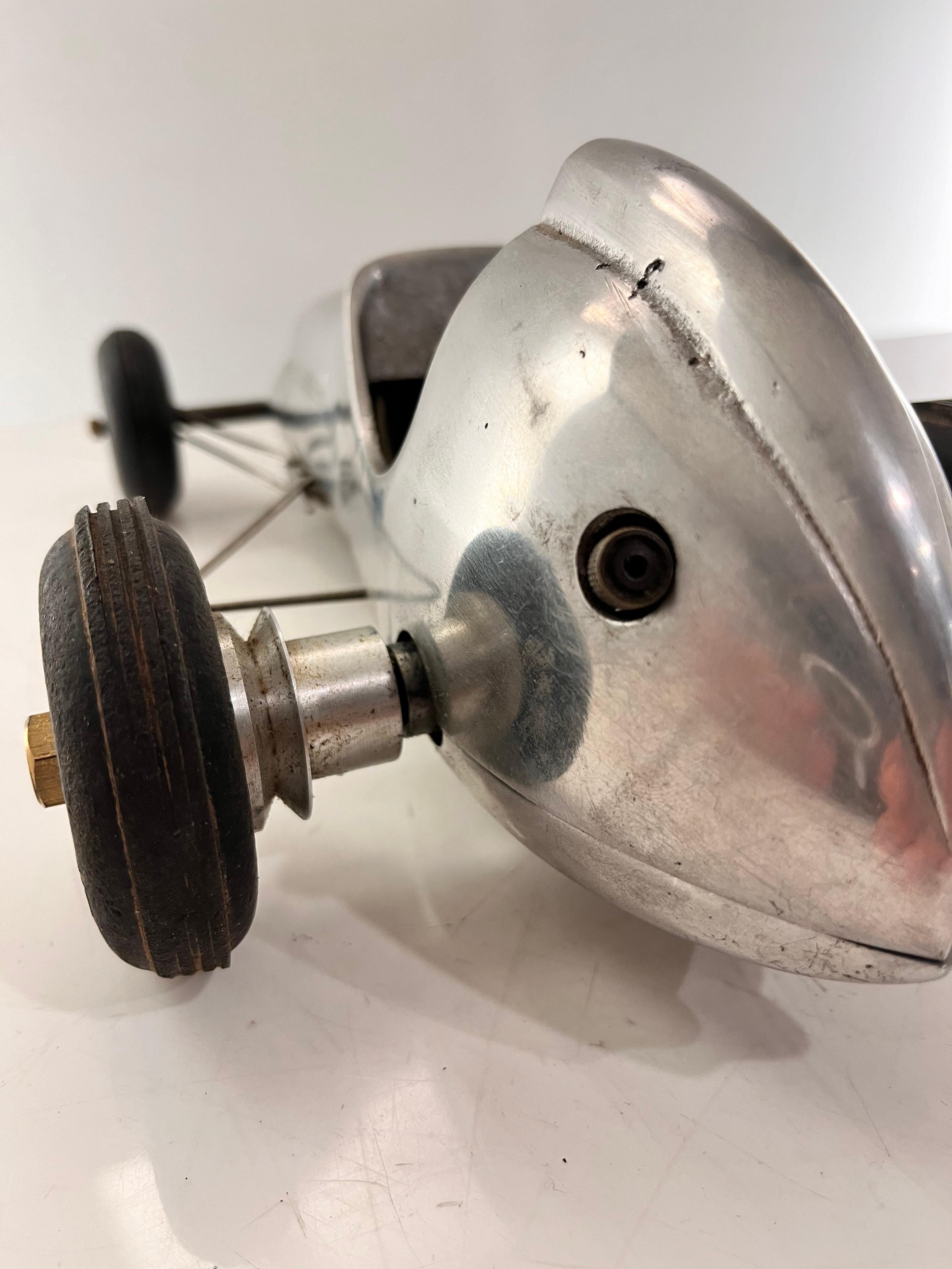 Cast MIDGETEE New Star Gas Model Racing Car All Glo Engine 1950s
