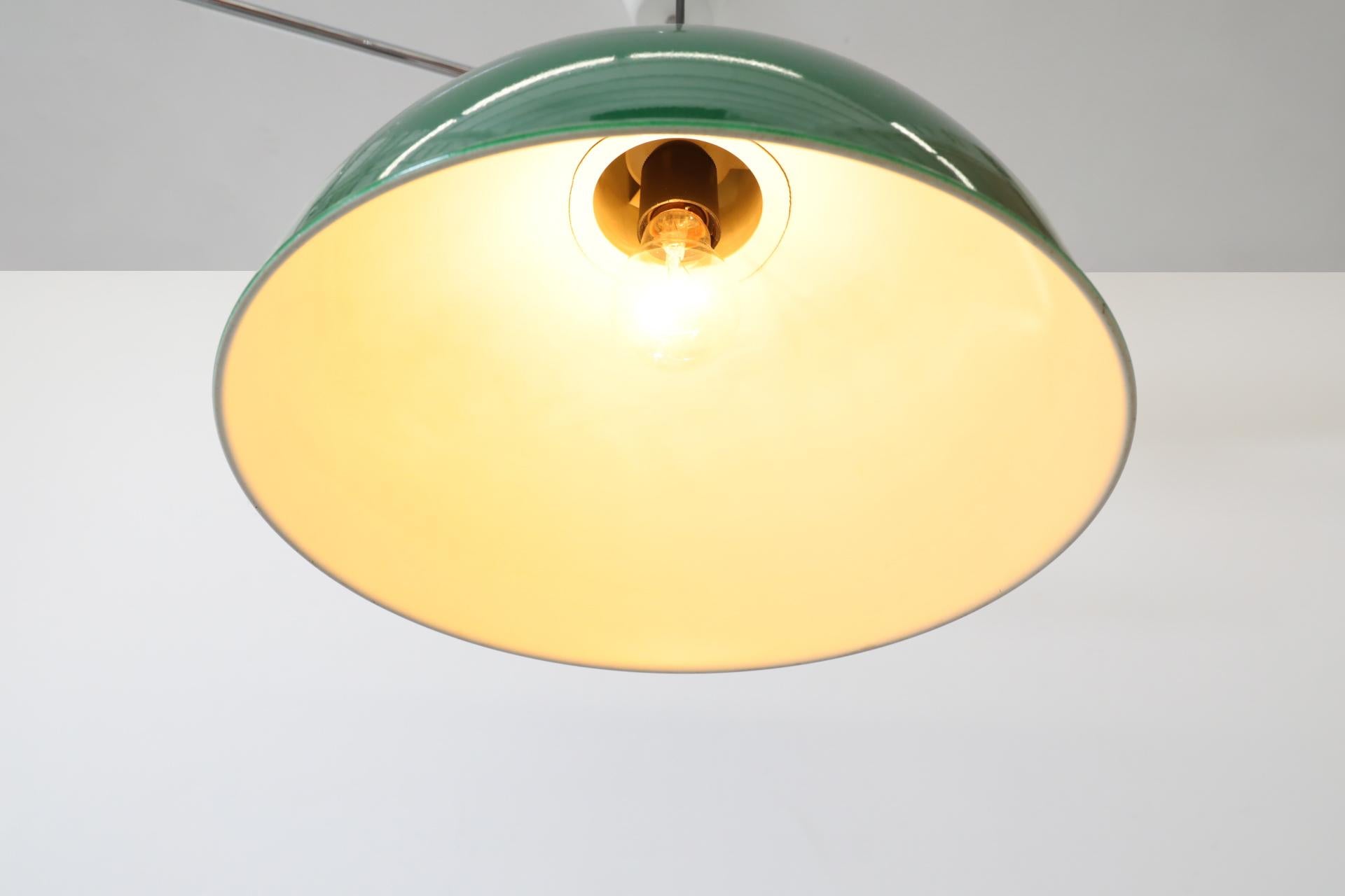 Ciondolo a soffitto Midi Bunker di Jo Hammerborg per Fog & Mørup in verde in vendita 9