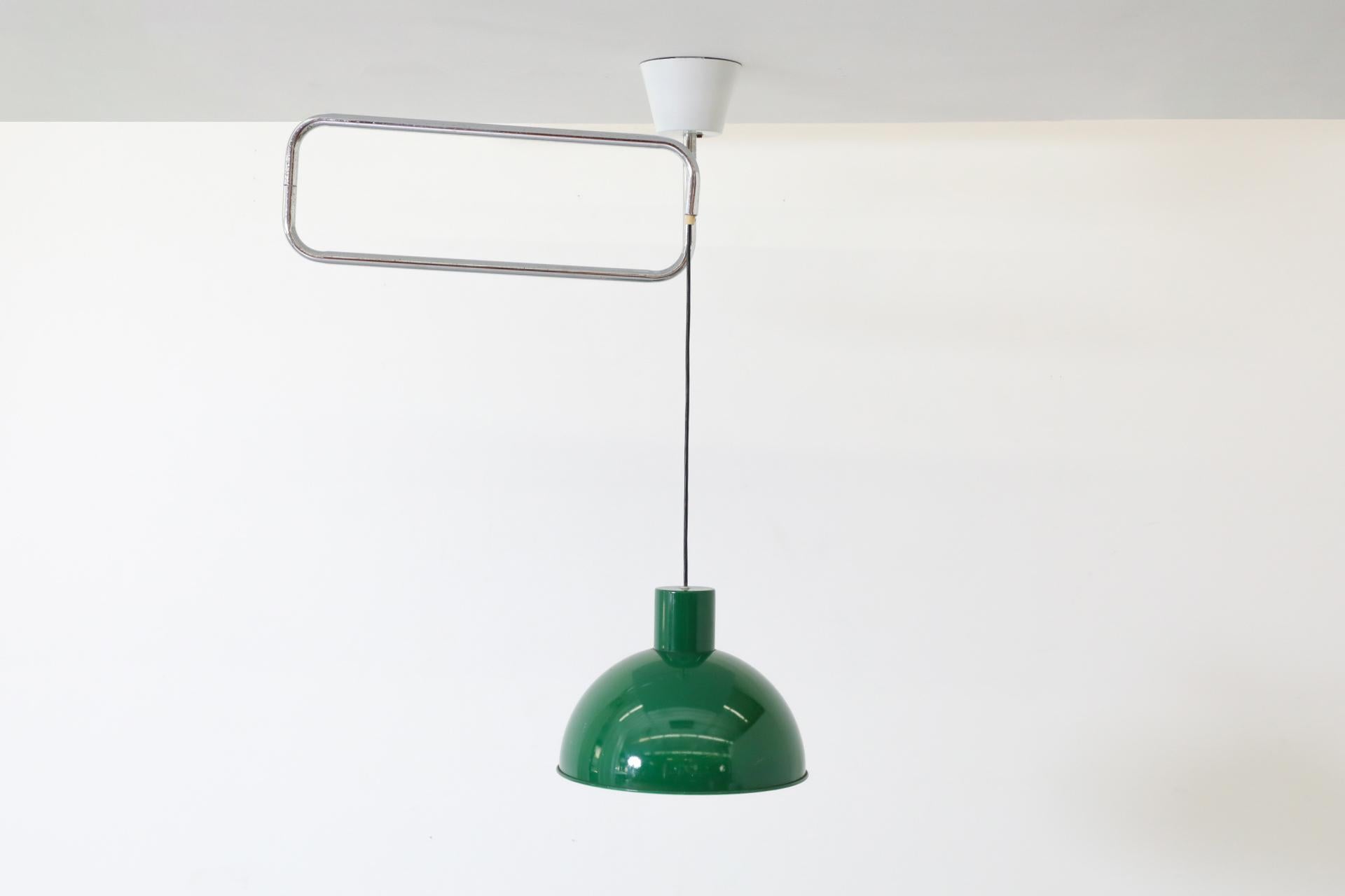 Danese Ciondolo a soffitto Midi Bunker di Jo Hammerborg per Fog & Mørup in verde in vendita