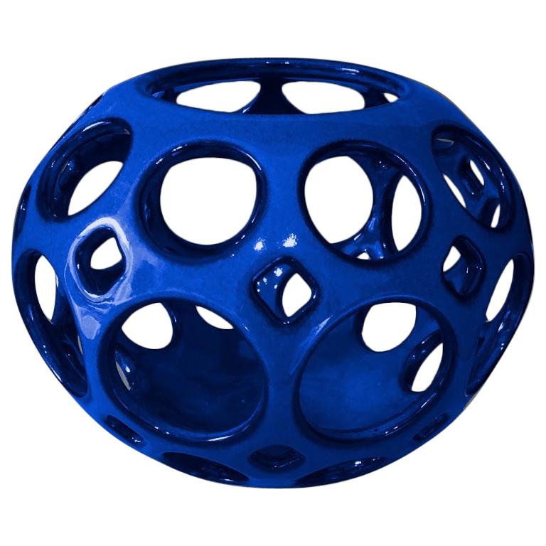 Cobalt Blue Tabletop Candleholder