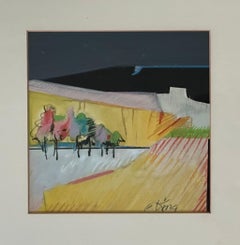 "Midnight at the Oasis" Lithograph by E. King