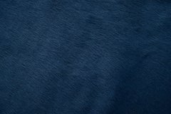 Midnight Blue Genuine European Large Cowhide Rug
