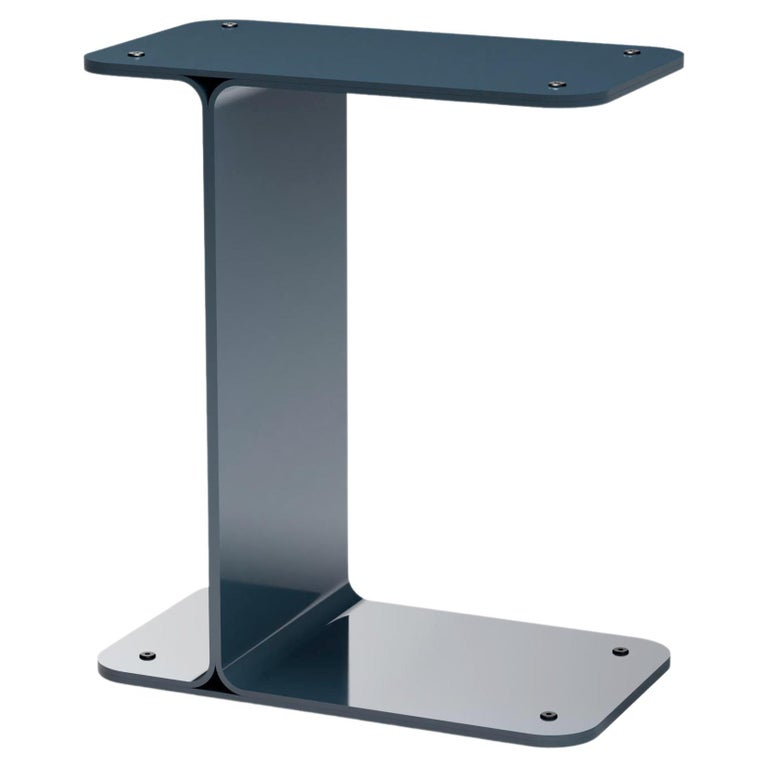 Midnight Blue Sofa Table For Sale at 1stDibs