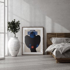 Midnight Cowboy 1973 Affiche A1 polonaise, Waldemar Swierzy