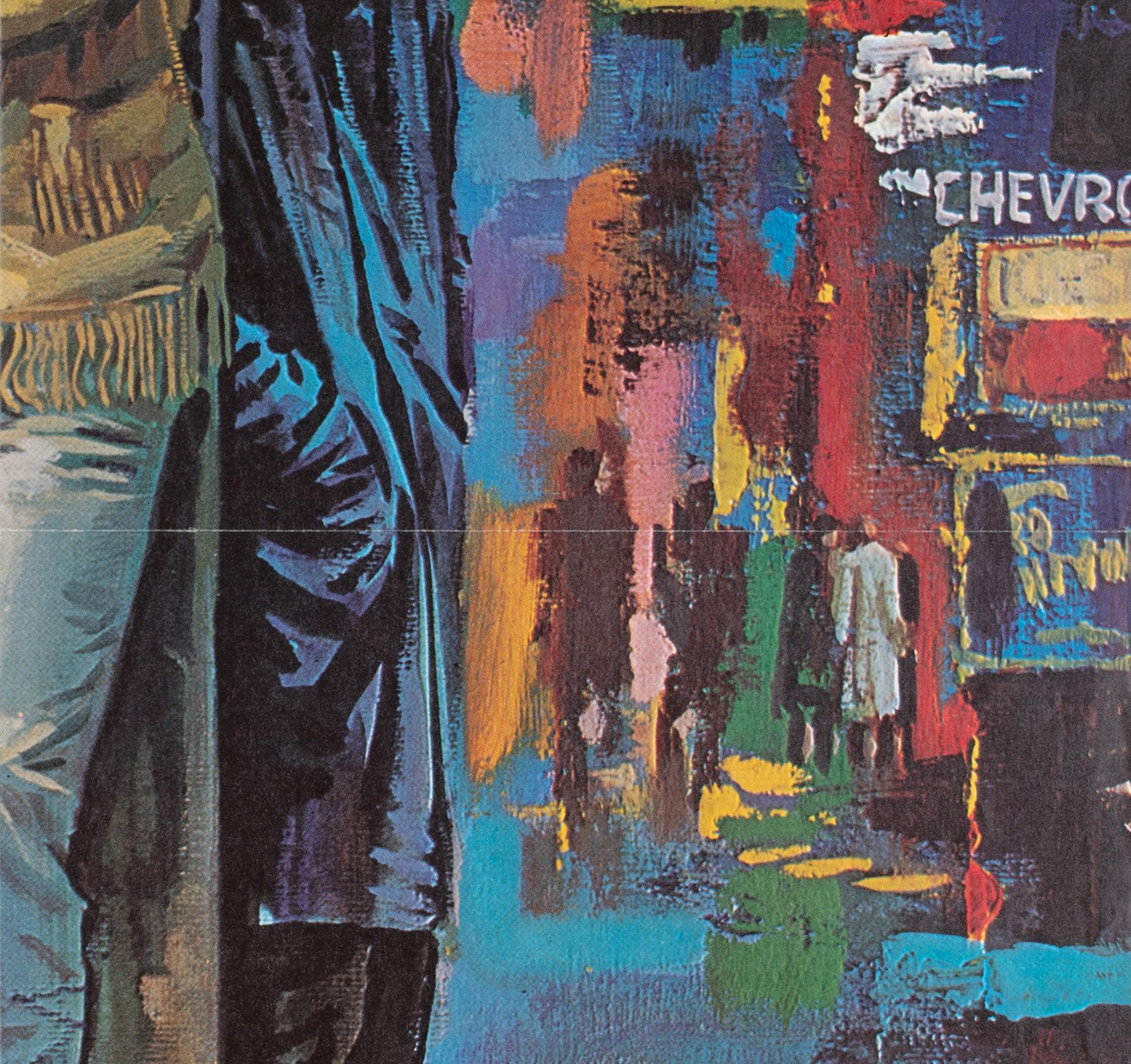 MIDNIGHT COWBOY R1982 Deutsches A1 Filmplakat, MIDNIGHT (Papier) im Angebot
