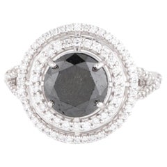 Élégante bague de fiançailles avec diamants de 3,67 carats, taille 7 - Superbe bijou fantaisie