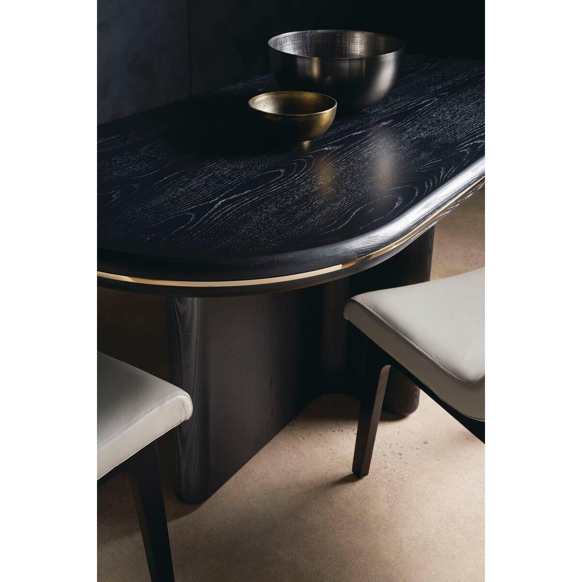 Midnight Modern Oak Dining Table (Moderne der Mitte des Jahrhunderts) im Angebot