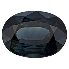 Midnight Verve: A Rare 1.21ct Deep blue Sapphire