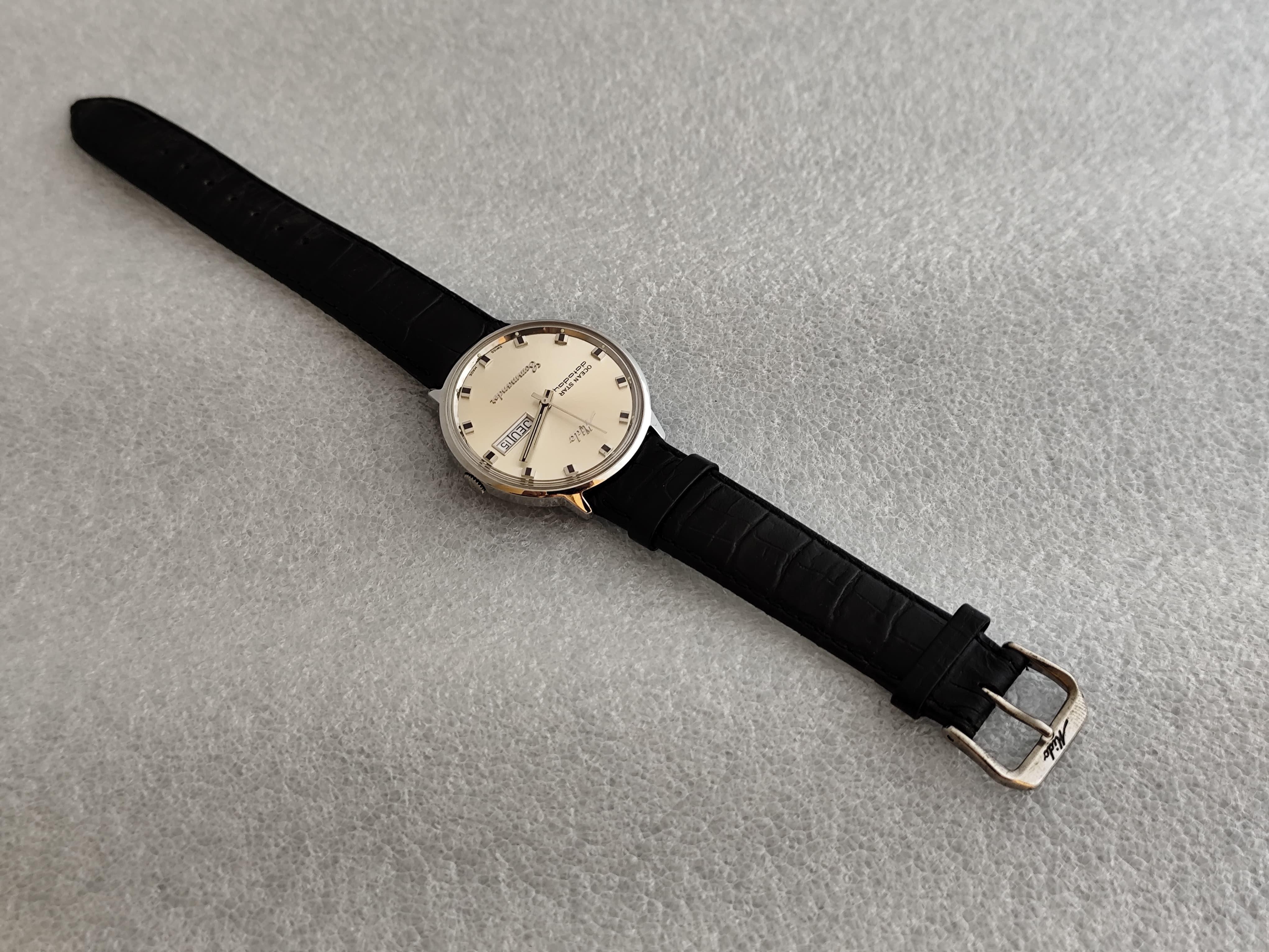 Mido Commander Ocean Star Commander Datoday 8419 Orologio Automatico Con Scatola Originale in vendita 5