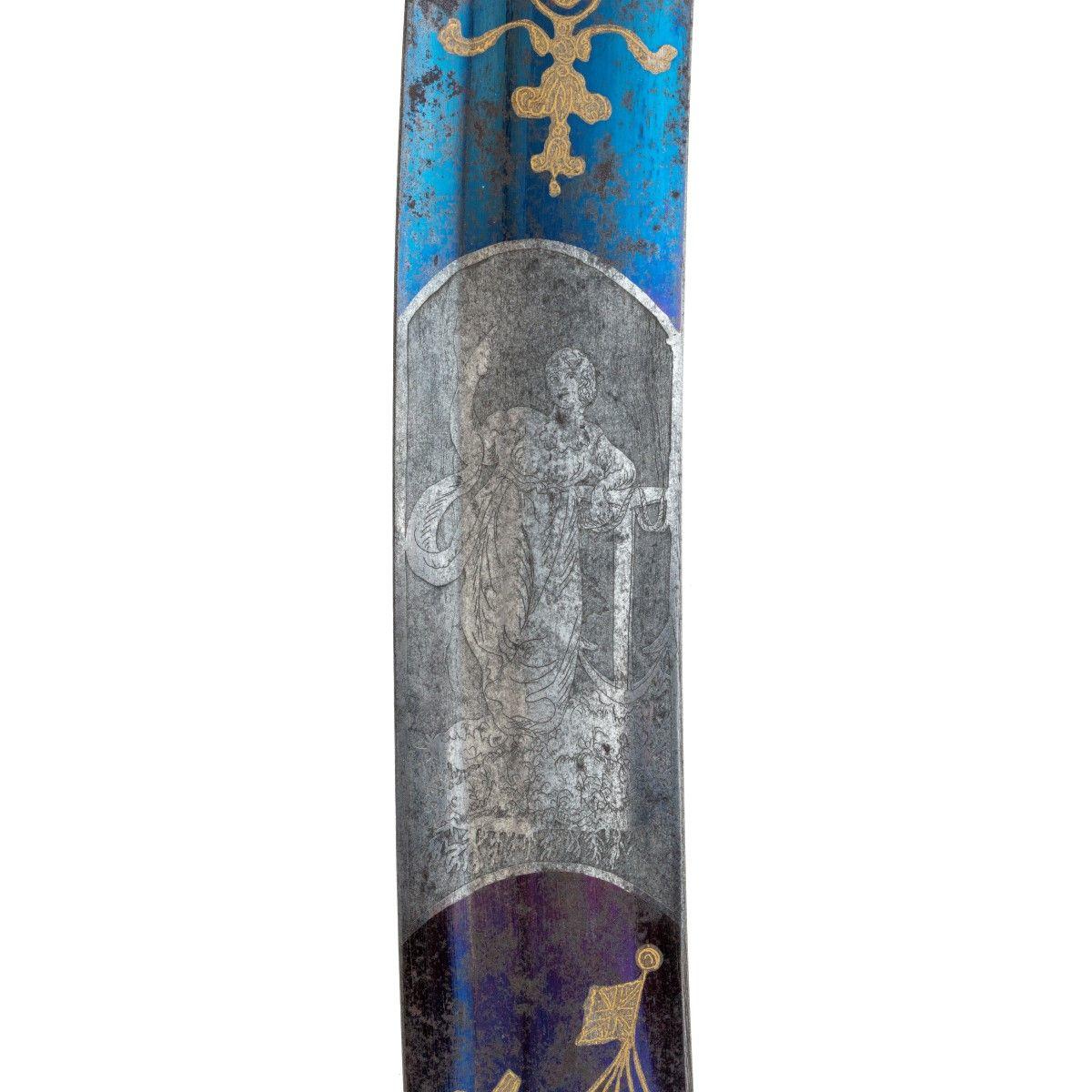 Das Schwert des Fähnrichs Proctor für Tapferkeit in der Schlacht von Kopenhagen (Frühes 19. Jahrhundert) im Angebot