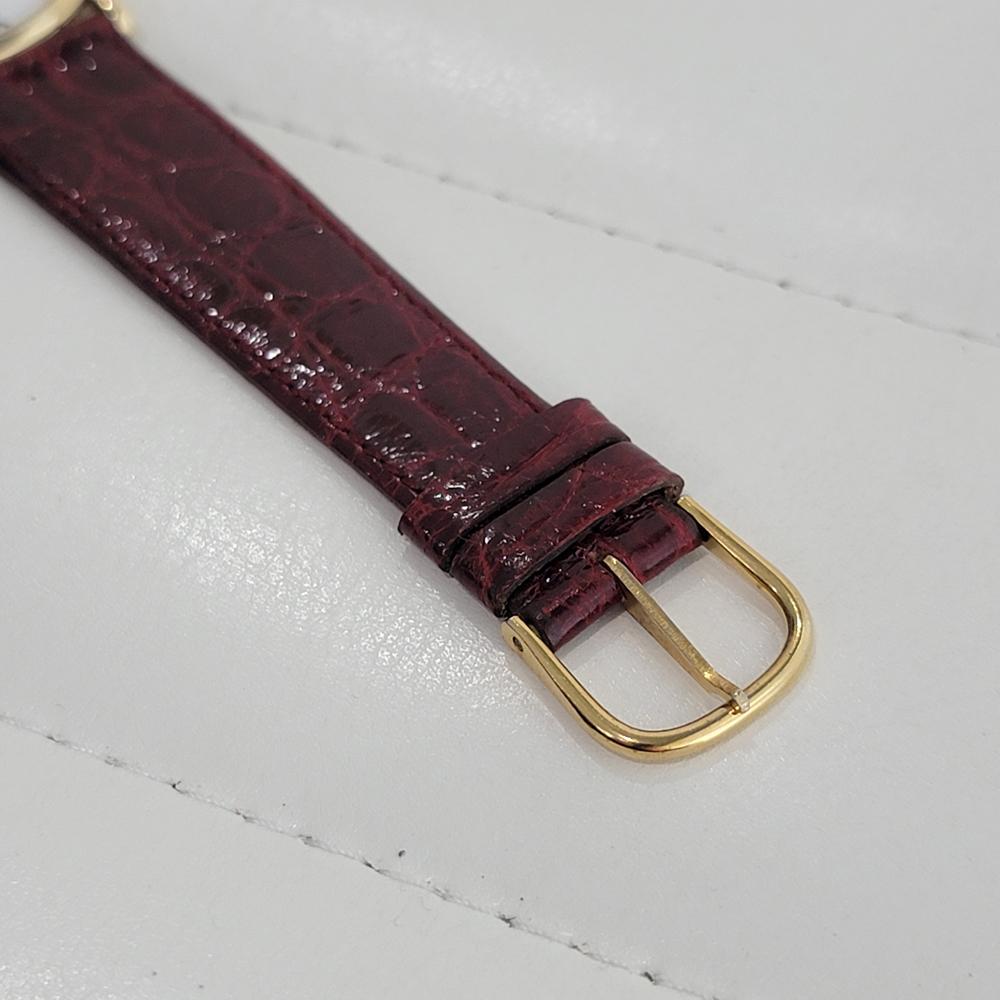 Midsize Audemars Piguet Geneve 18K Gold 32mm Manual Wind Dress Watch 1950s NA132 3
