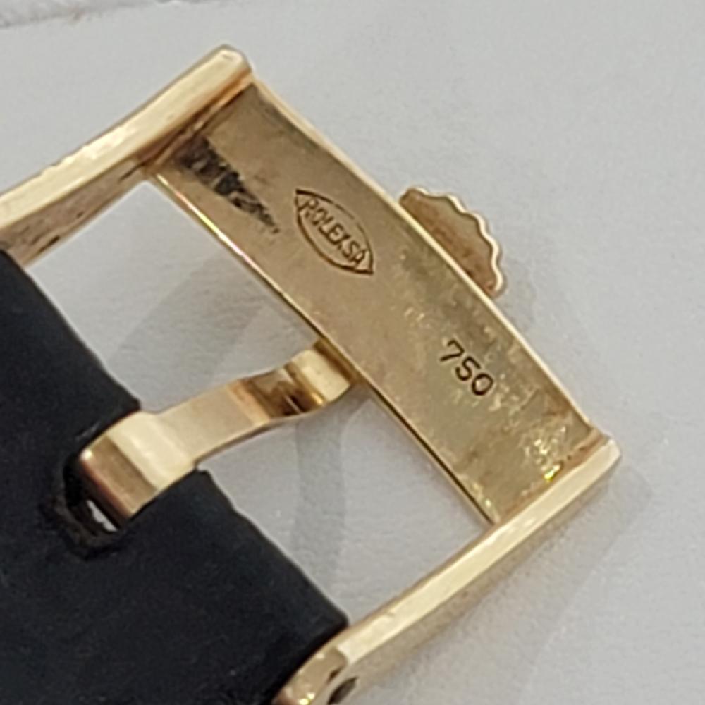 Rolex Midsize Rolex Cellini 4170 18k Gold Handaufzug 1970er Jahre alle Original RA294 6