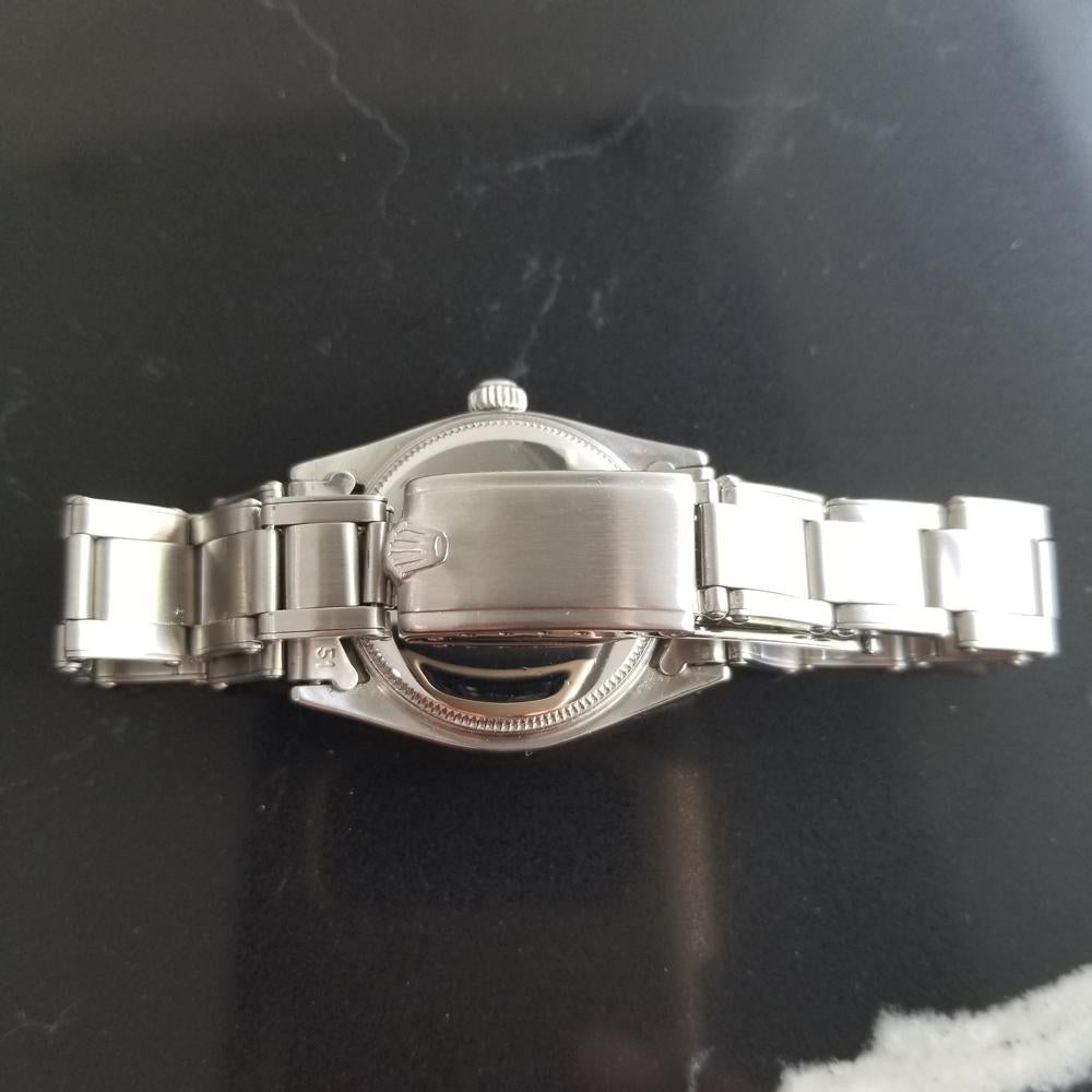 Women's or Men's Midsize Rolex Oyster Perpetual 6549 Automatic Watch, c.1960s Vintage RA128