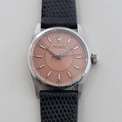 Midsize Rolex Oyster Perpetual Ref 6548 30mm Automatic 1950s Vintage RA528