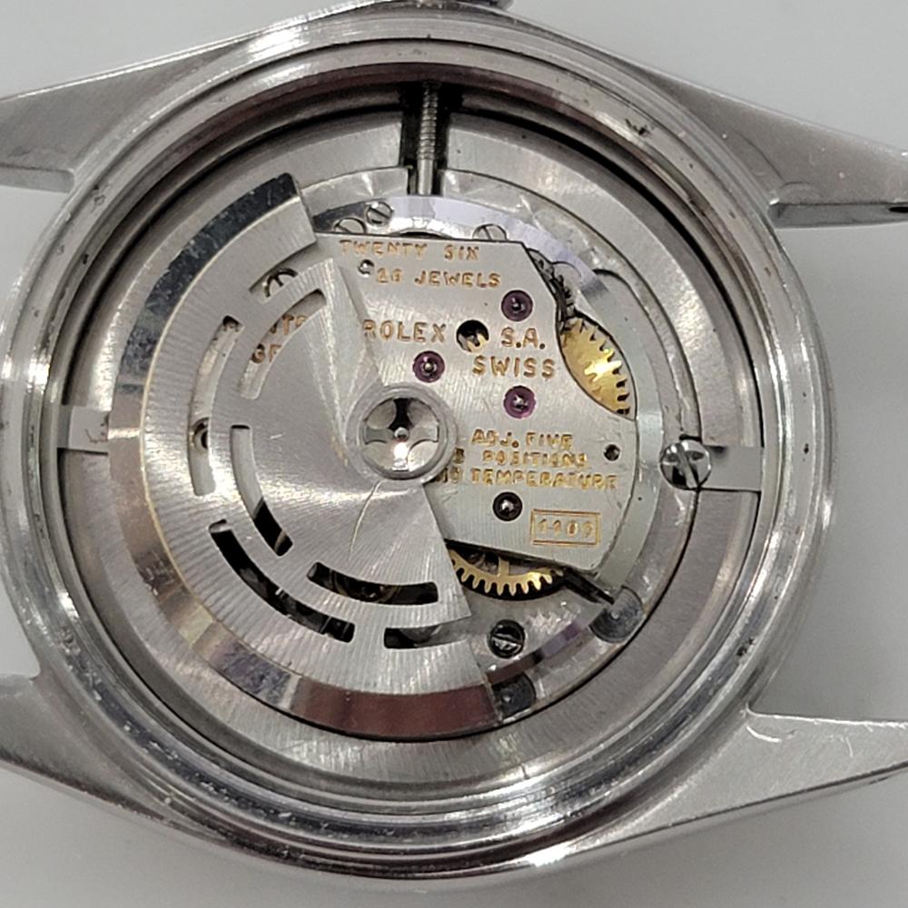 Midsize Rolex Ref 6548 Oyster Perpetual Automatic 1960s Vintage Swiss RA127 6