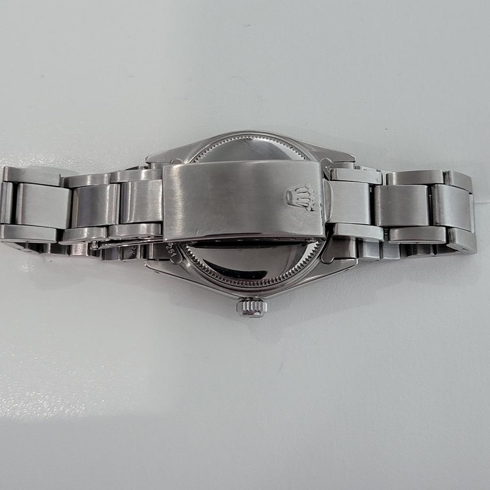Midsize Rolex Ref 6548 Oyster Perpetual Automatic 1960s Vintage Swiss RA127 4