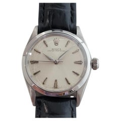 Midsize Rolex Oyster Perpetual Ref 6548 Automatic 1960s Vintage Swiss RA127B