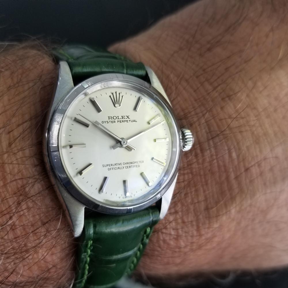 Midsize Rolex Oyster Perpetual Ref.6549 Automatic Watch, c.1960s RA128GRN 5