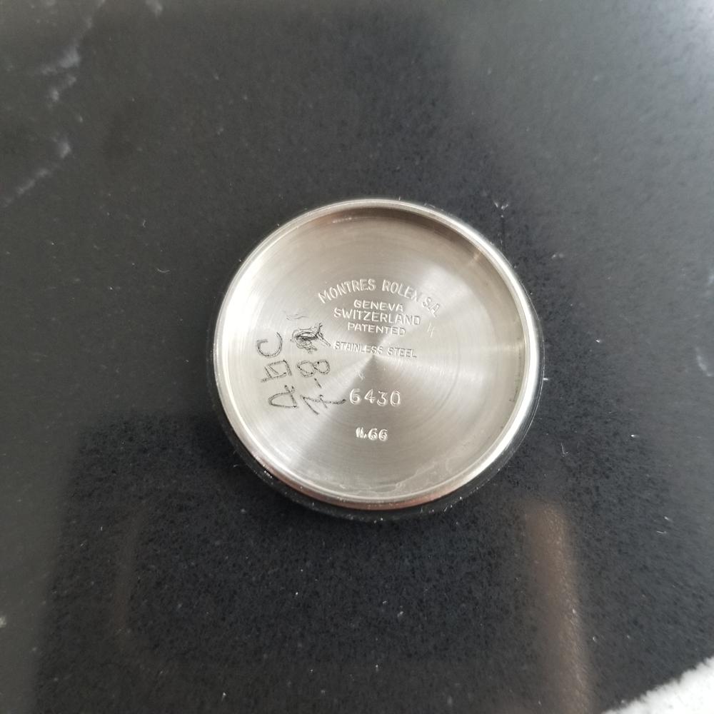 Midsize Rolex Oyster Precision 6430 Speedking Handaufzug, ca. 1960er Jahre LV684 7