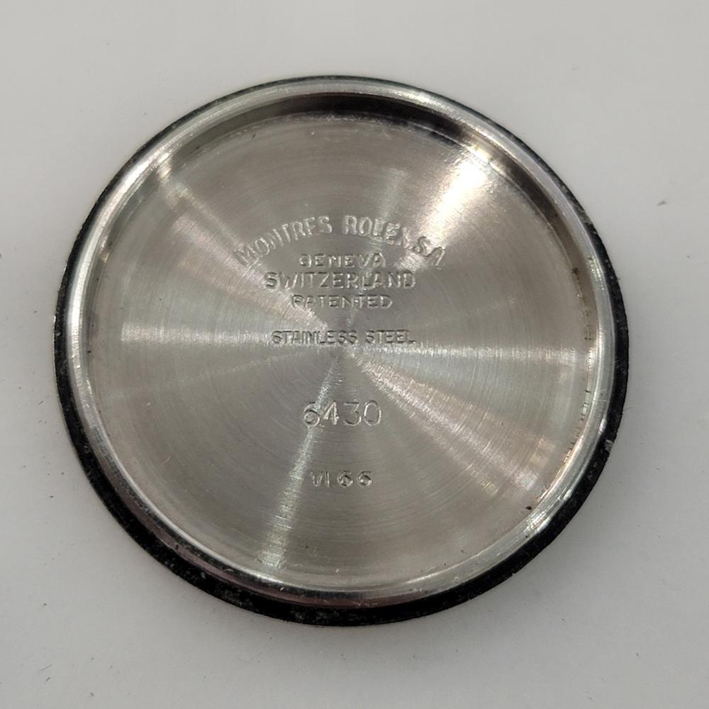 Midsize Rolex Oyster Speedking Precision 6430 30mm Hand Wind 1960s Vintage RA466 9