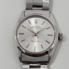 Midsize Rolex Oyster Speedking Precision 6430 30mm Hand Wind 1960s Vintage RA466
