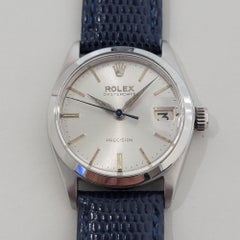 Midsize Rolex OysterDate Precision 6466 30mm 1960s Manual Wind Swiss RA417B