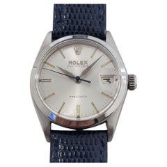 Rolex mediano OysterDate Precision 6466 30mm Viento Manual 1960s Suizo RA417B