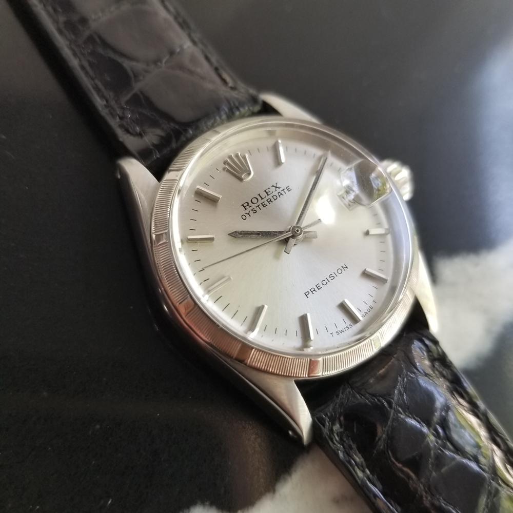 rolex oysterdate precision 6466