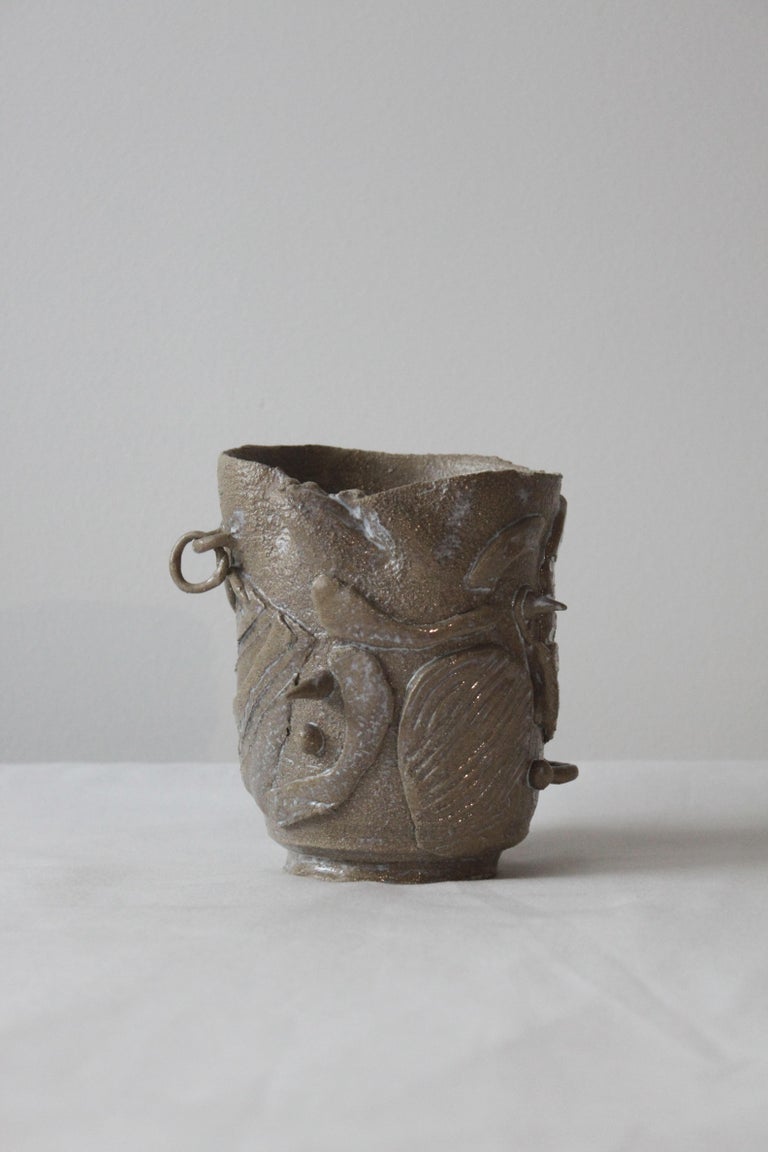 Midtopre ceramic vase by Lava Studio Ceramics
Unique, 2020
Materials: Glazed stoneware
Dimensions: H 16 cm x D 12 cm  

Lava ceramics is a collective studio based in Athens.