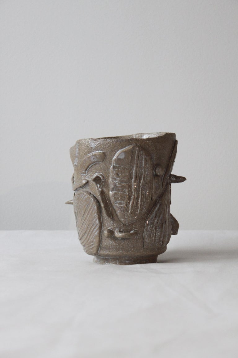 Modern Midtopre Ceramic Vase by Lava Studio Ceramics For Sale