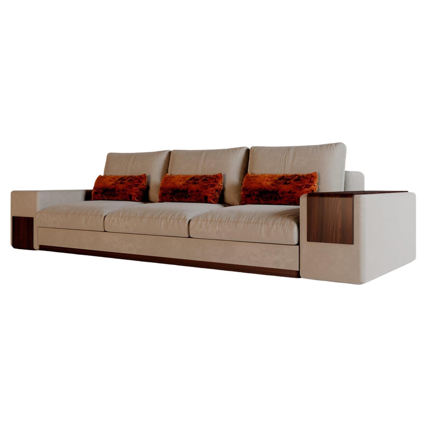 Mies Modular LT01 Sofa by Alma De Luce For Sale