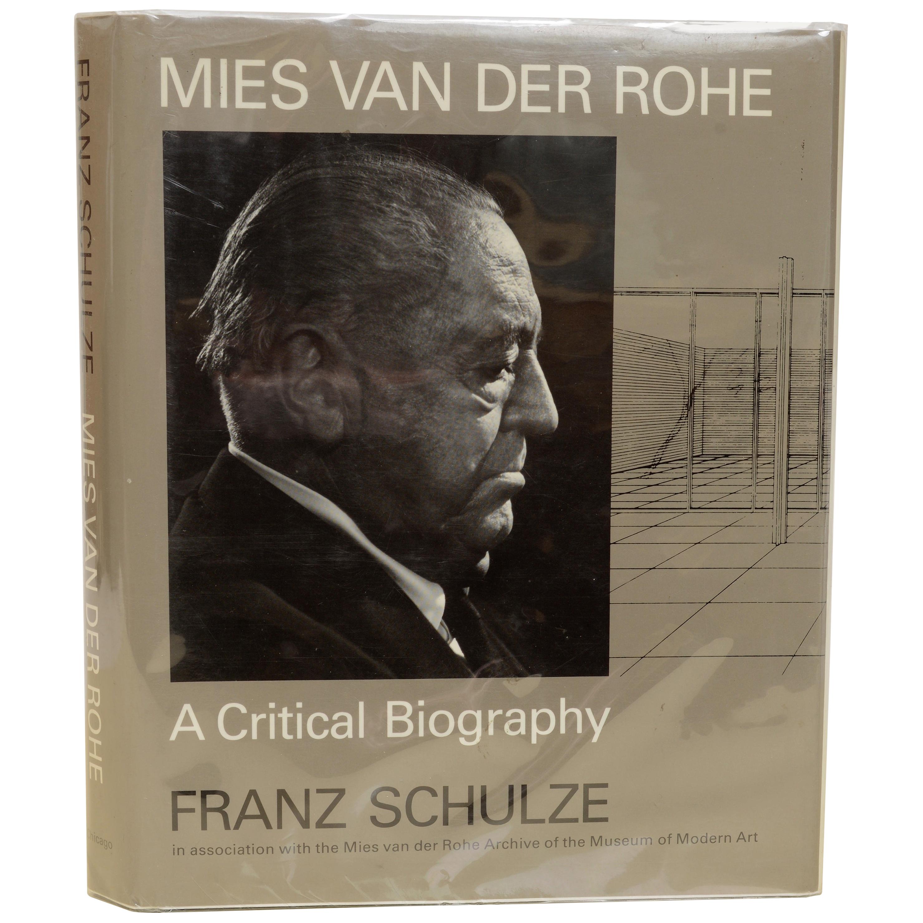 Mies Van Der Rohe A Critical Biography by Franz Schulze For Sale