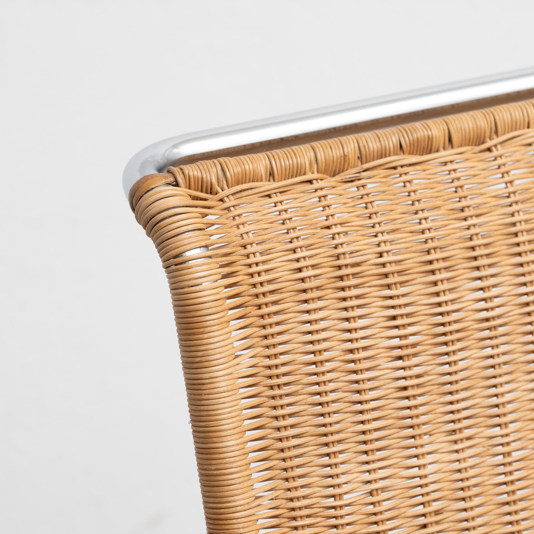 Mies Van Der Rohe B42 Rattan Easy Chair by Tecta, circa 1960 en vente 3