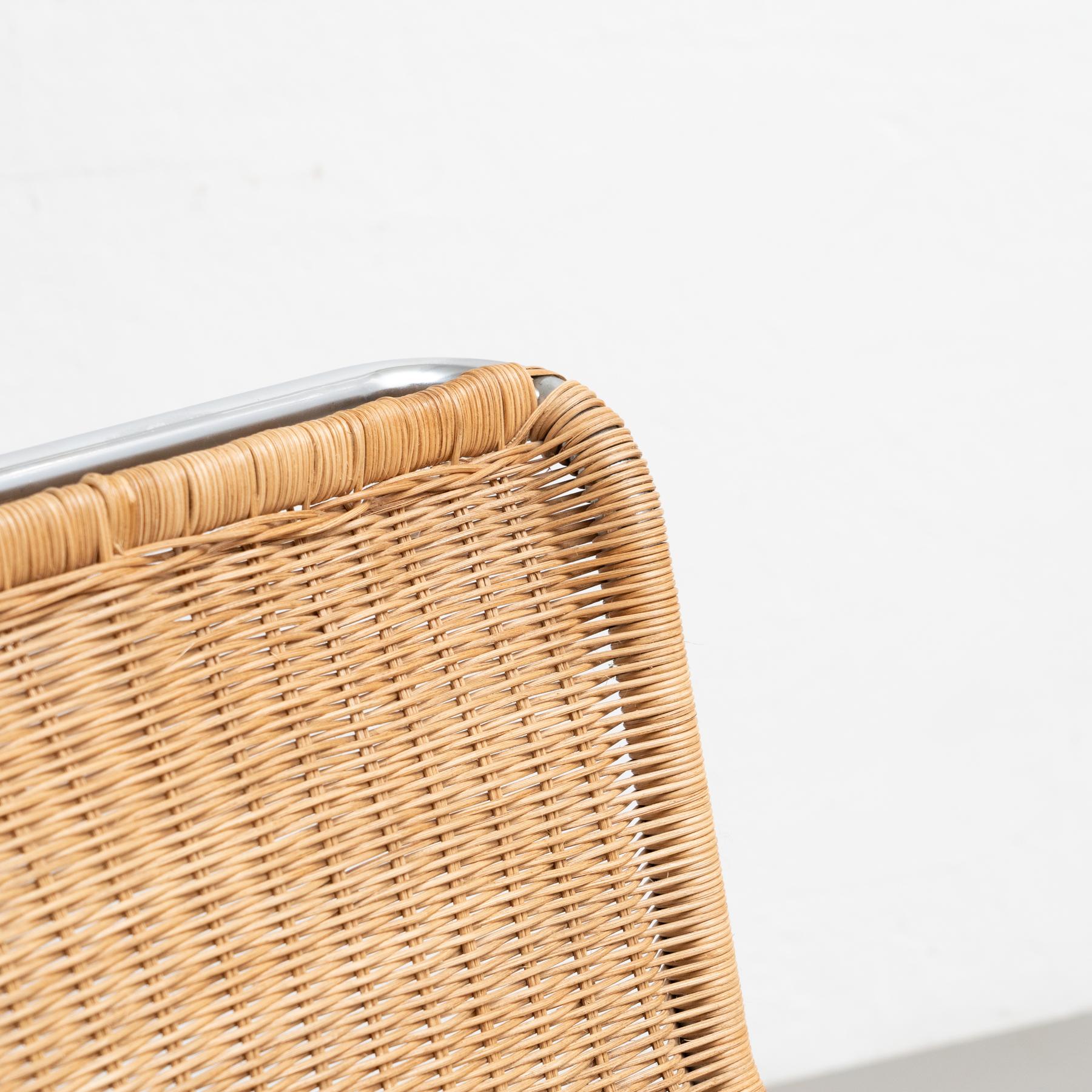 Mies Van Der Rohe B42 Rattan Sessel von Tecta, um 1960 im Angebot 3