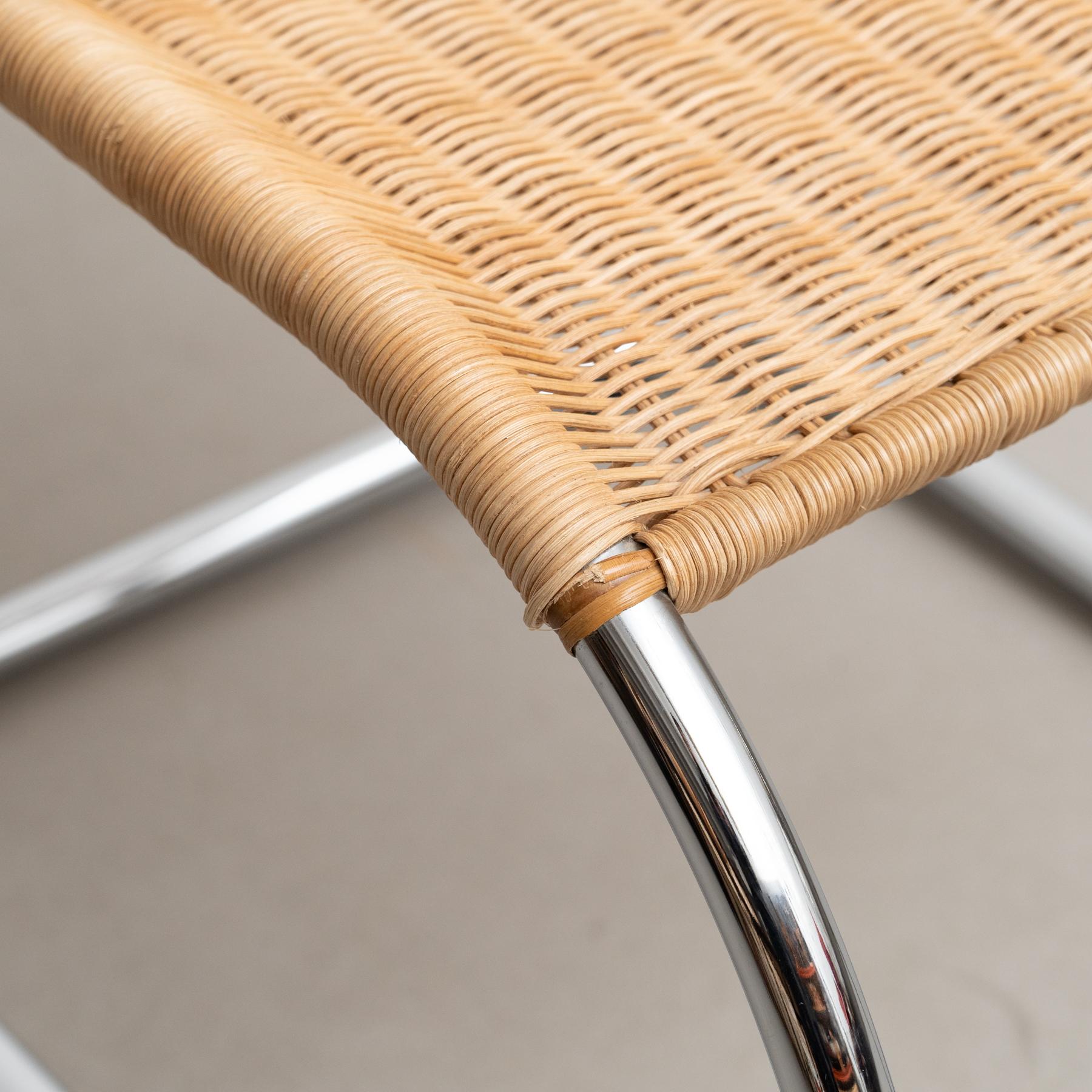 Mies Van Der Rohe B42 Rattan Easy Chair by Tecta, circa 1960 en vente 4