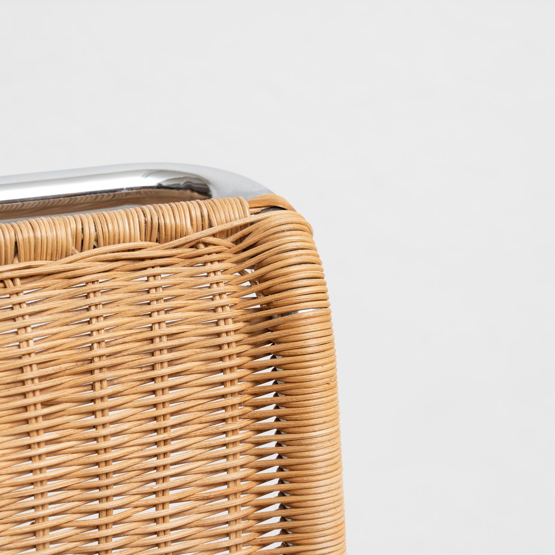 Mies Van Der Rohe B42 Rattan Sessel von Tecta, um 1960 im Angebot 4