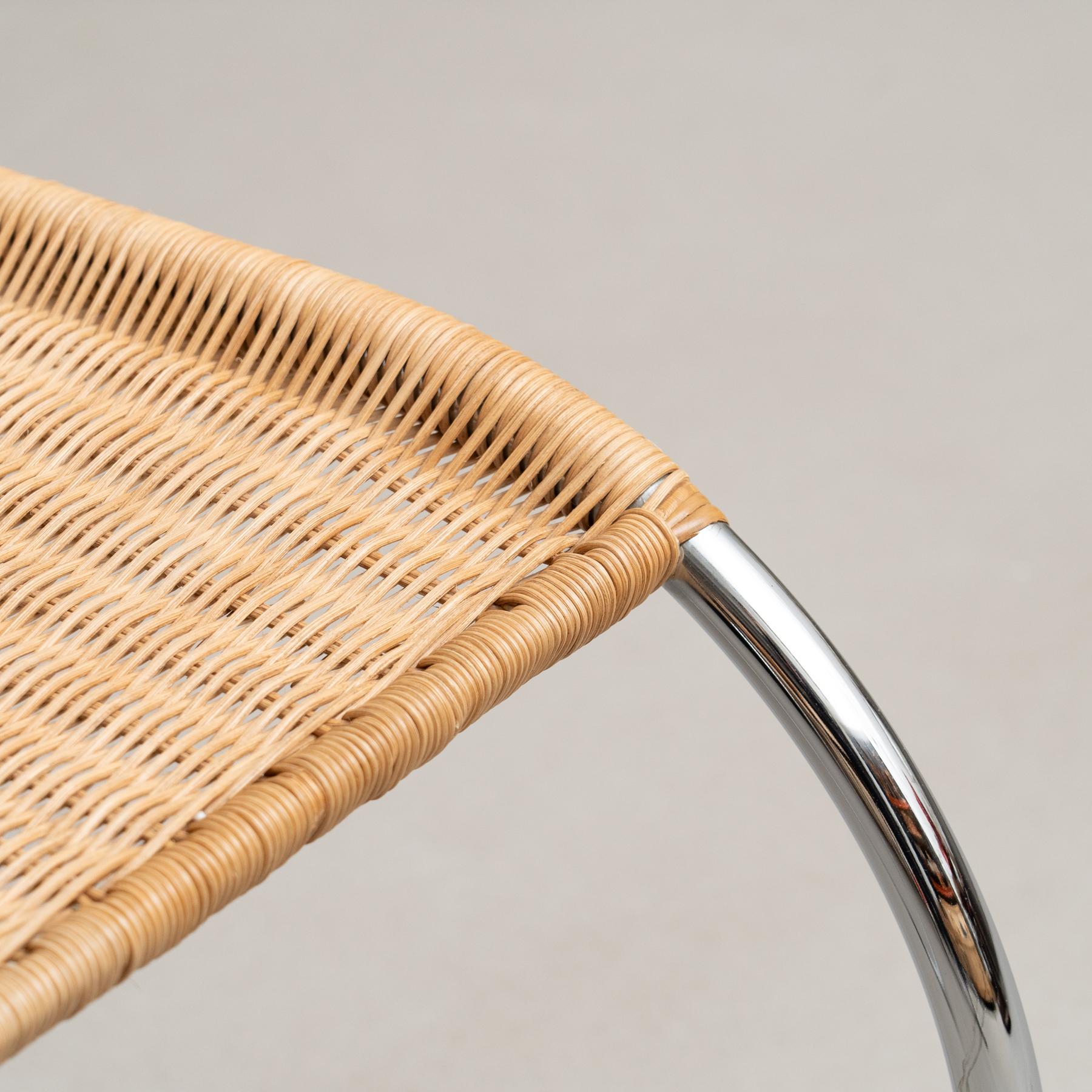 Mies Van Der Rohe B42 Rattan Easy Chair by Tecta, circa 1960 en vente 5