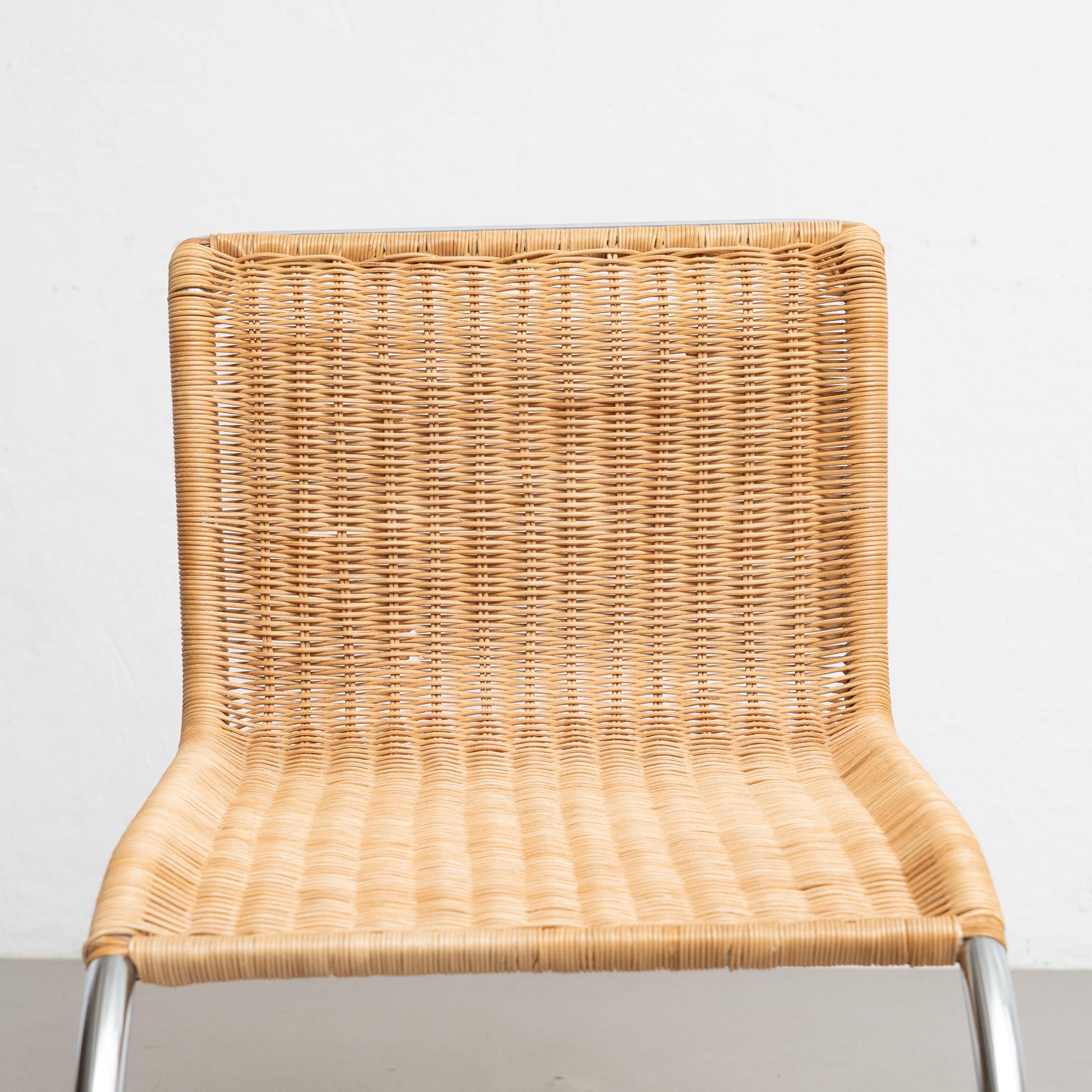 Mies Van Der Rohe B42 Rattan Easy Chair by Tecta, circa 1960 en vente 6