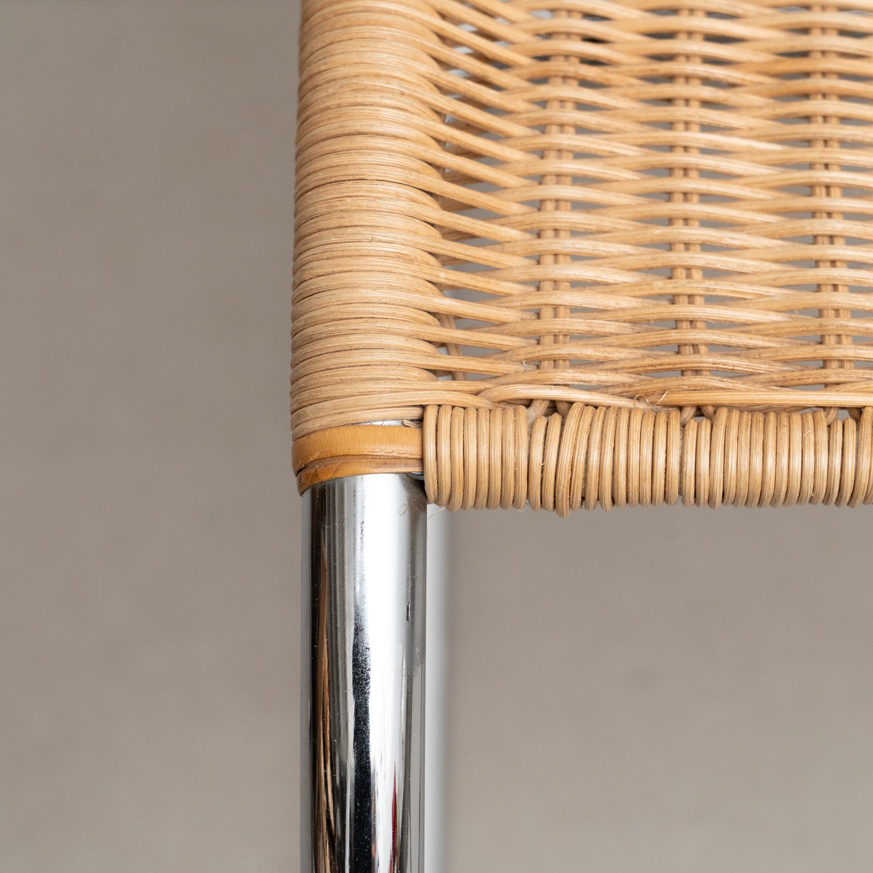 Mies Van Der Rohe B42 Rattan Sessel von Tecta, um 1960 im Angebot 6
