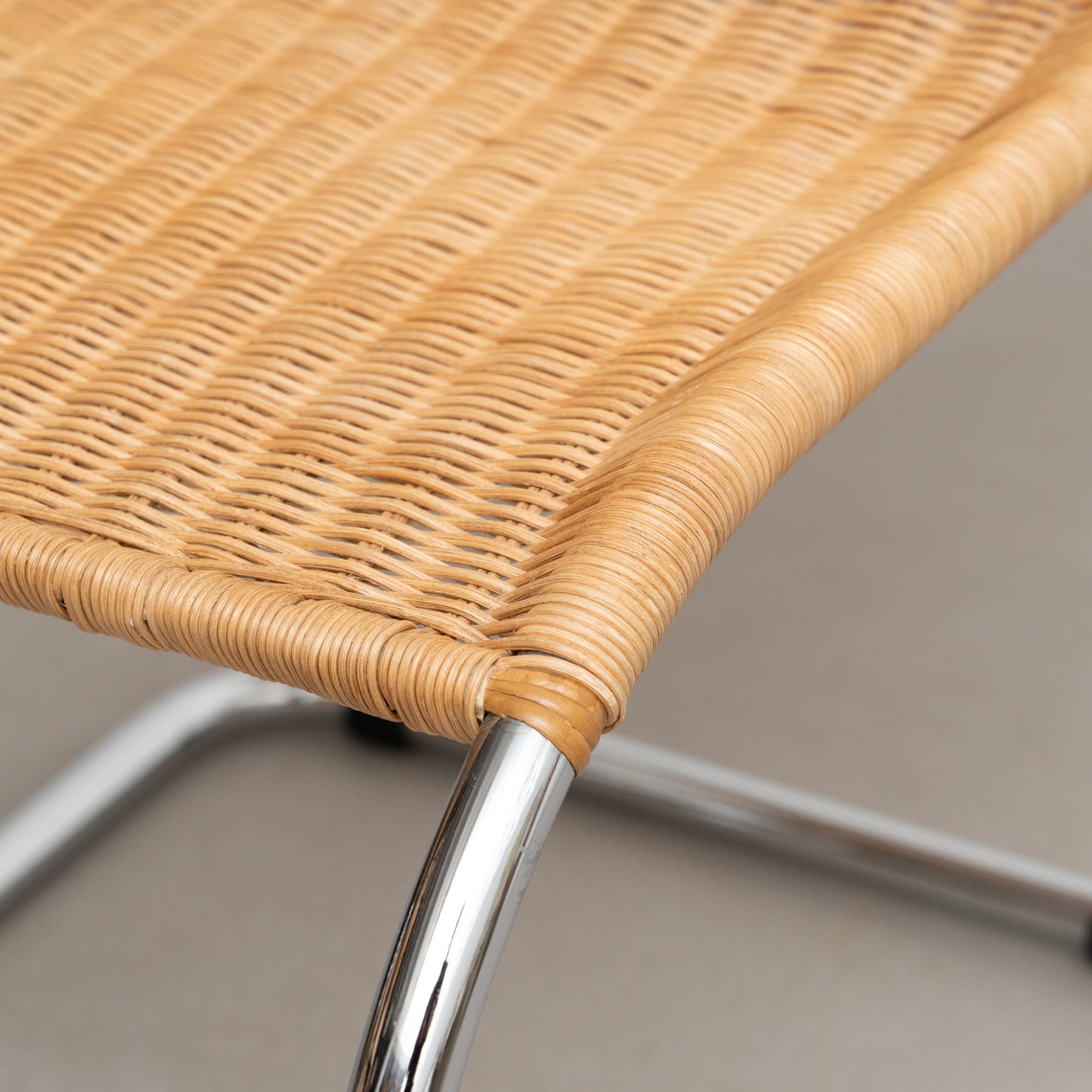 Mies Van Der Rohe B42 Rattan Easy Chair by Tecta, circa 1960 en vente 1