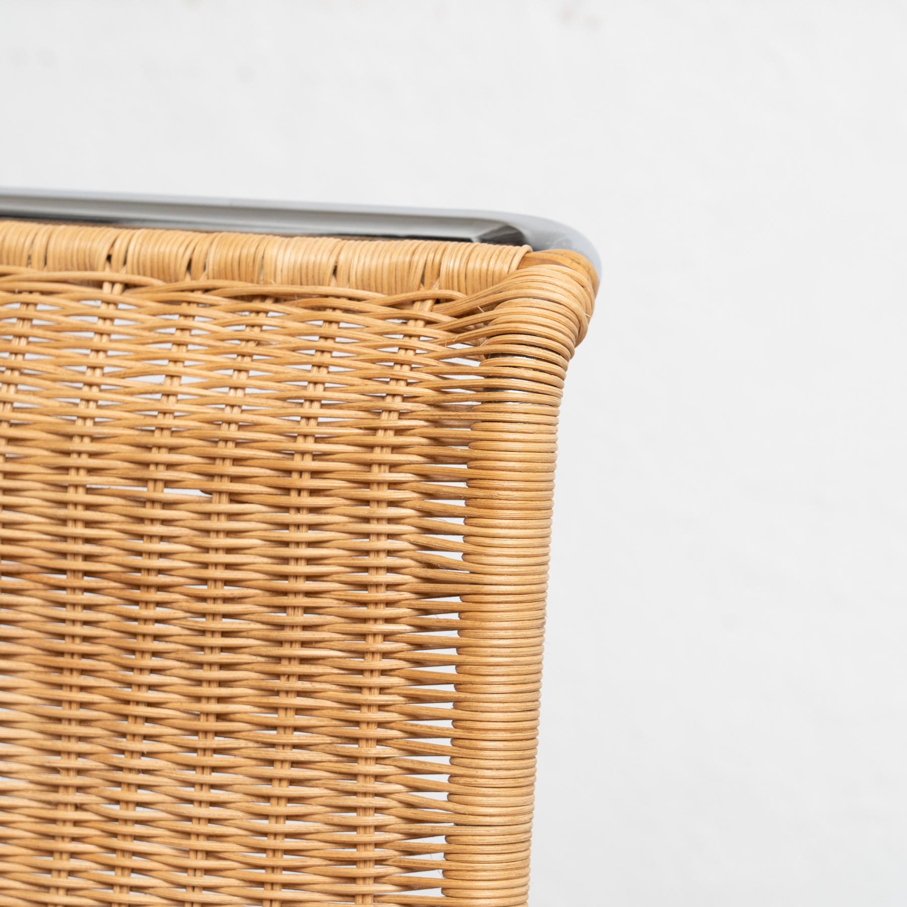 Mies Van Der Rohe B42 Rattan Easy Chair by Tecta, circa 1960 en vente 2