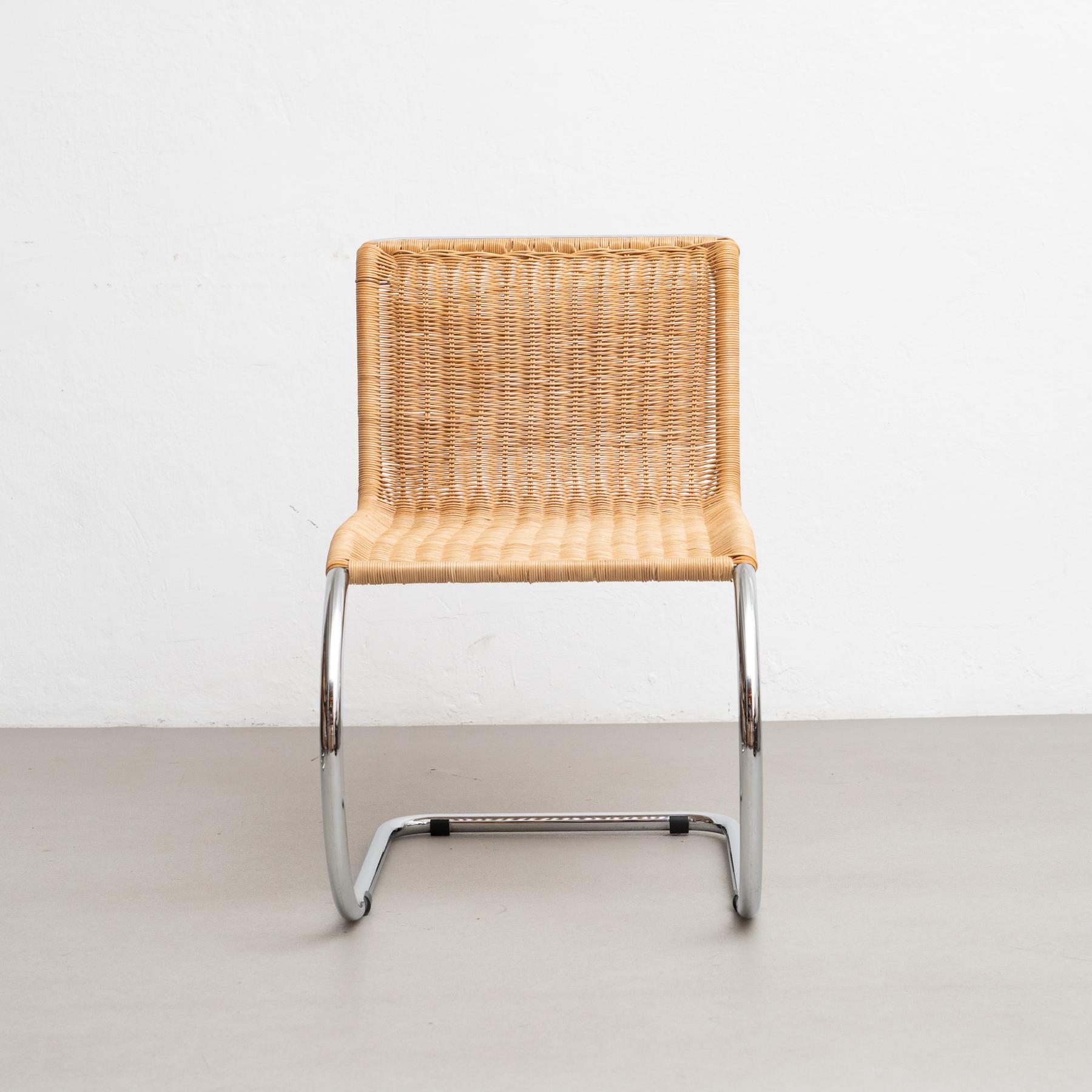Mies Van Der Rohe B42 Rattan Sessel von Tecta, um 1960 im Angebot 2