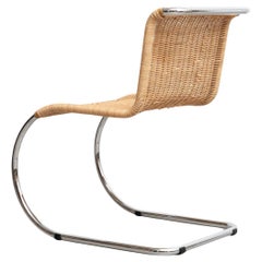 Mies Van Der Rohe B42 Rattan Easy Chair by Tecta, circa 1960
