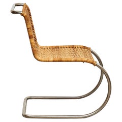 Mies Van Der Rohe B42 Rattan Easy Chair by Tecta, circa 1960