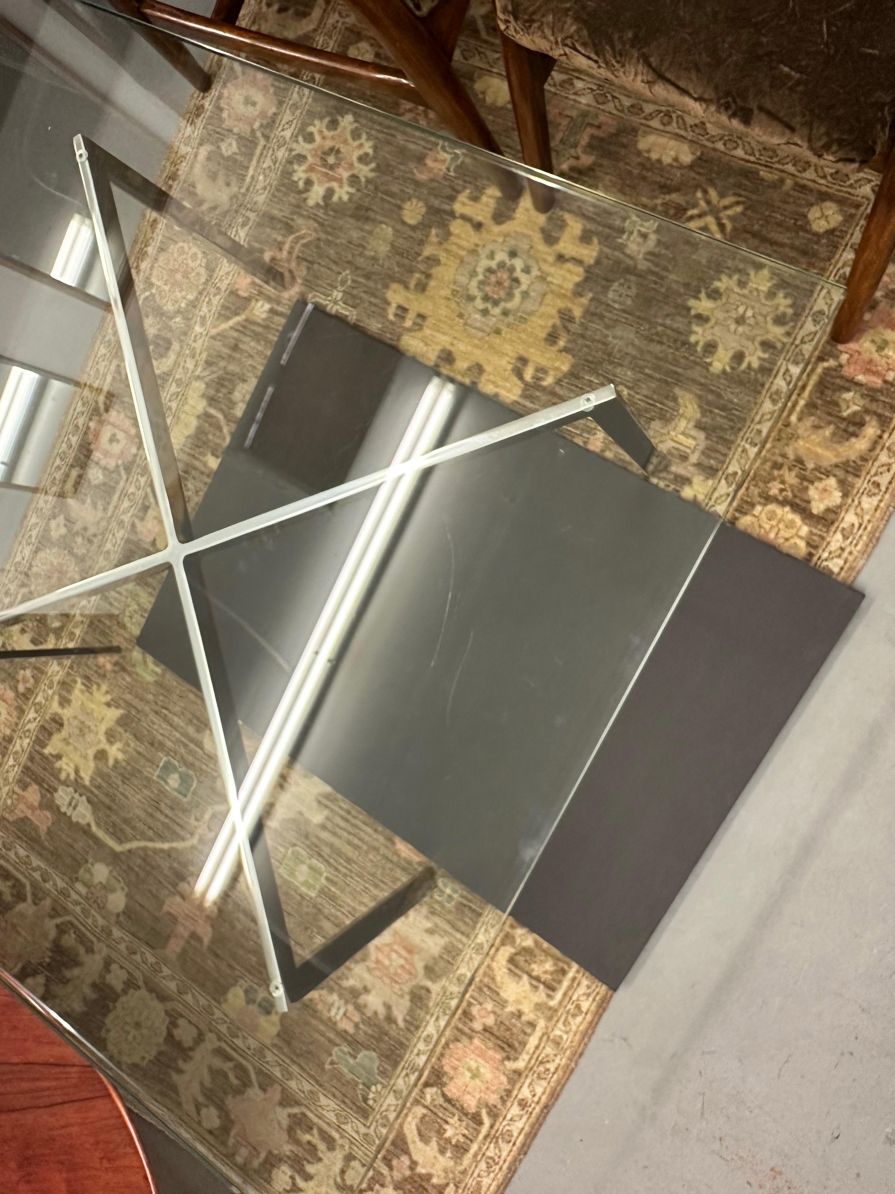 Mies van der Rohe Barcelona Coffee Table, Polished Chrome, 