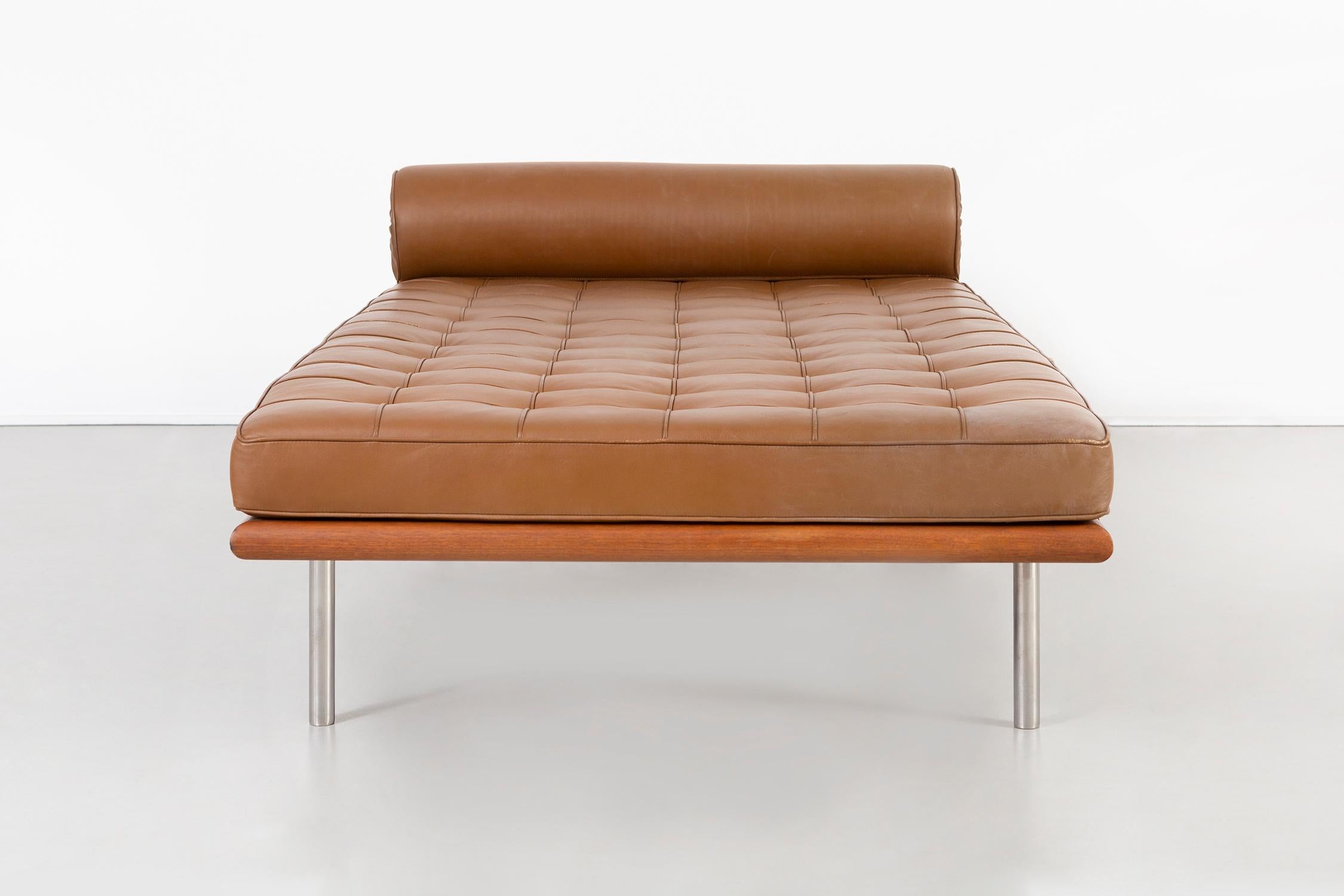 American Mies Van Der Rohe Barcelona Couch for Knoll