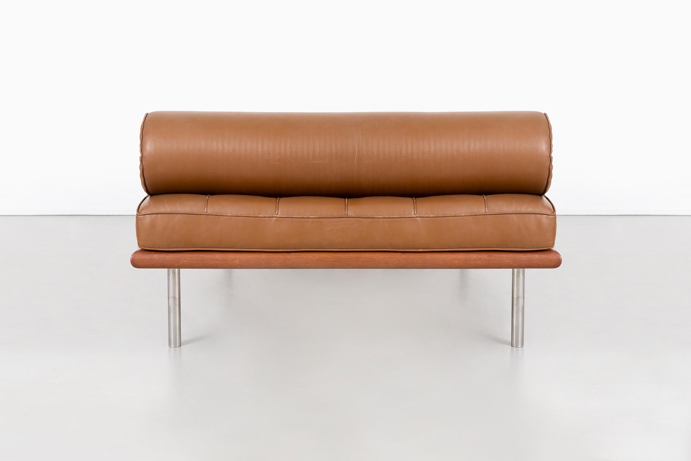 Late 20th Century Mies Van Der Rohe Barcelona Couch for Knoll
