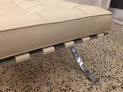 Mies Van der Rohe Barcelona Ottoman or Bench
