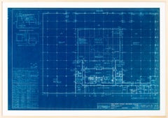 Mies van der Rohe Blueprint, 4000 N. Charles Baltimore, 1964, untere Stockwerke