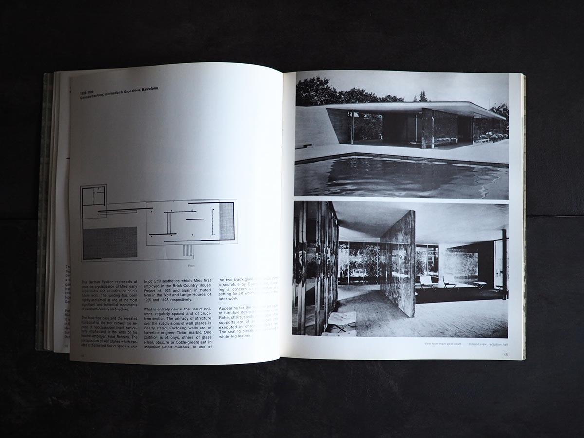 Mid-Century Modern Mies Van Der Rohe Book, 1968 For Sale